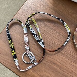 Vera Bradley lanyard.